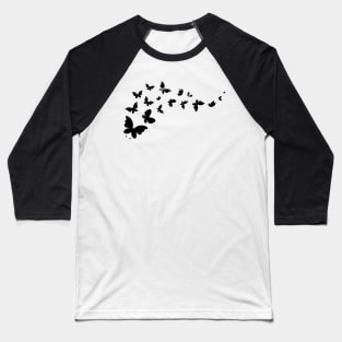 Butterfly professional Art Baseball T-Shirt